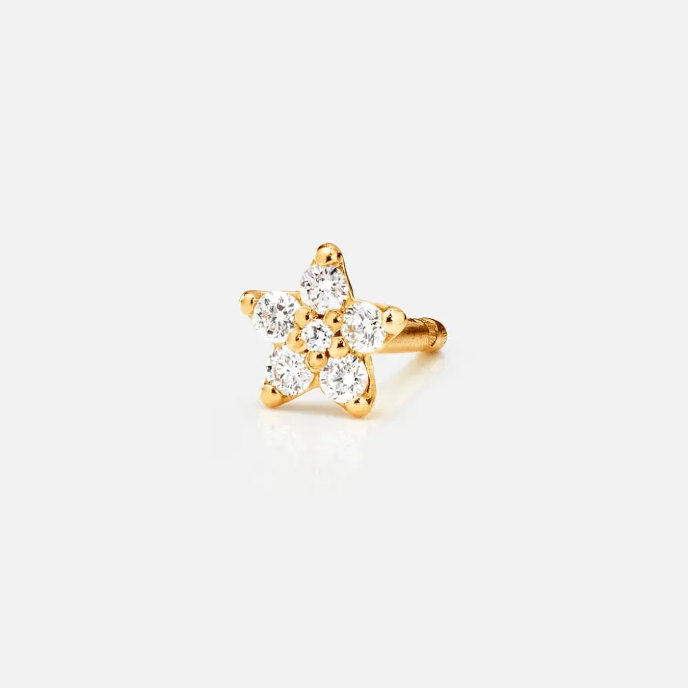 Ole Lynggaard Earring Singles-Shooting Stars stud earring mini