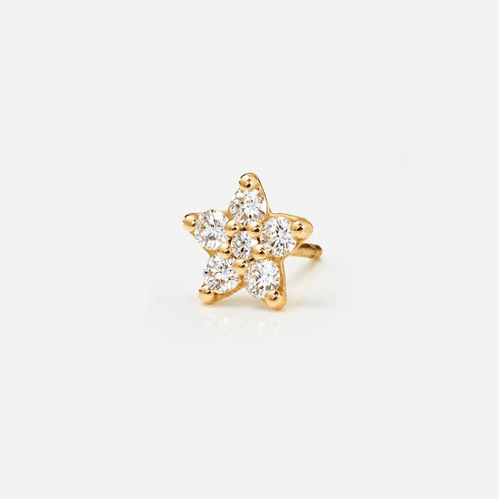 Ole Lynggaard Earring Singles-Shooting Stars stud earring large