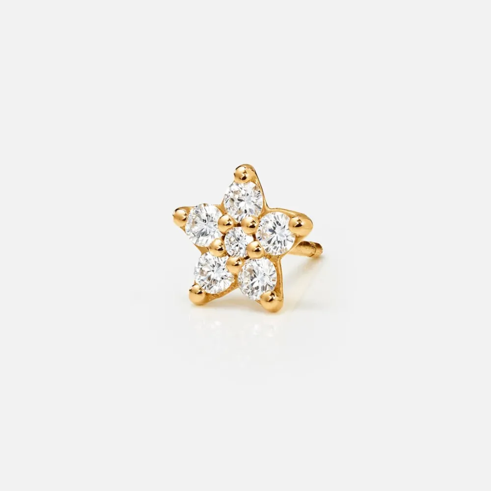 Ole Lynggaard Earring Singles-Shooting Stars stud earring giga