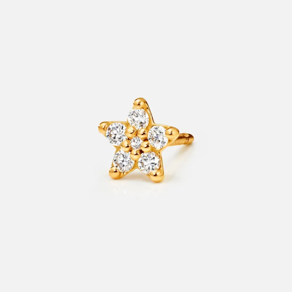 Ole Lynggaard Earring Singles-Shooting Stars stud earring small
