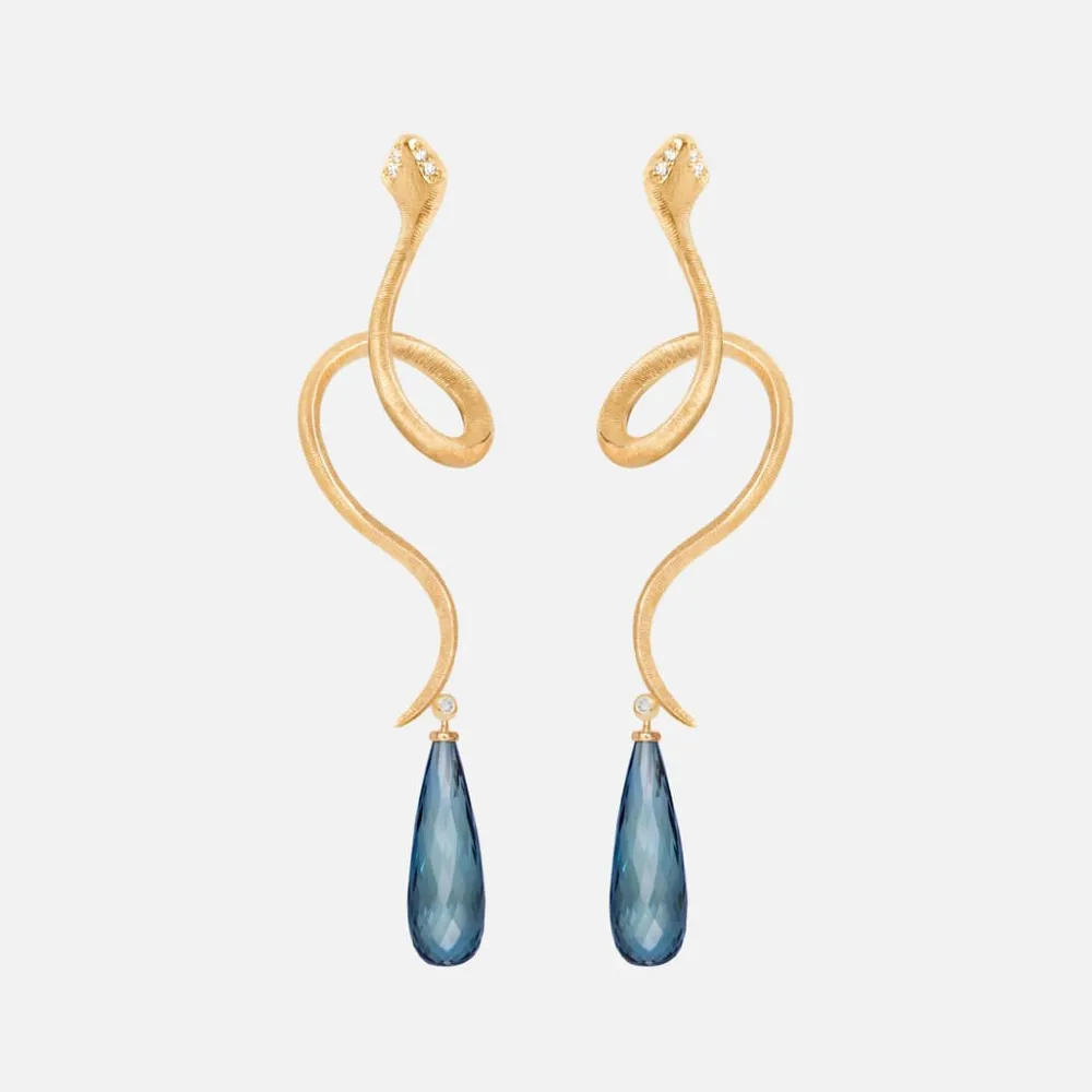 Ole Lynggaard Earring Pairs-Snakes earrings
