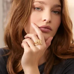 Ole Lynggaard Rings-Snakes Medusa ring