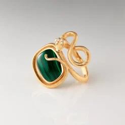 Ole Lynggaard Rings-Snakes ring petite