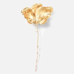 Ole Lynggaard Brooches-Wild Rose brooch large