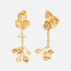 Ole Lynggaard Earring Pairs-Wild Rose stud earrings