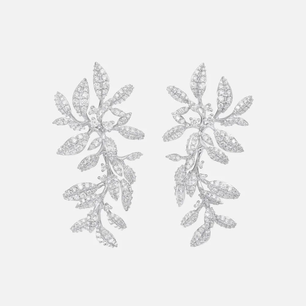 Ole Lynggaard Earring Pairs | High Jewellery-Winter Frost earclips