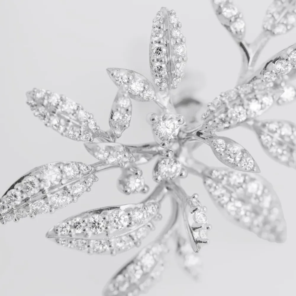 Ole Lynggaard Earring Pairs | High Jewellery-Winter Frost earclips