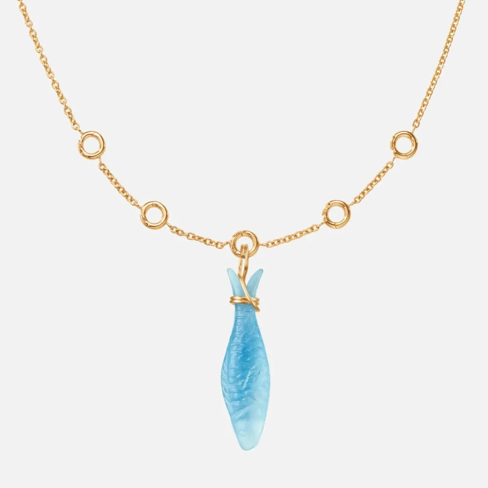 Ole Lynggaard Necklaces-Young Fish collier