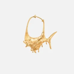 Ole Lynggaard Earring Singles-Young Fish Earring large