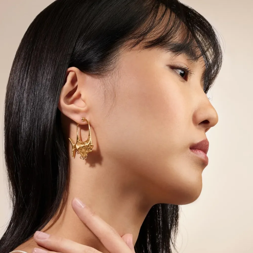 Ole Lynggaard Earring Singles-Young Fish Earring large