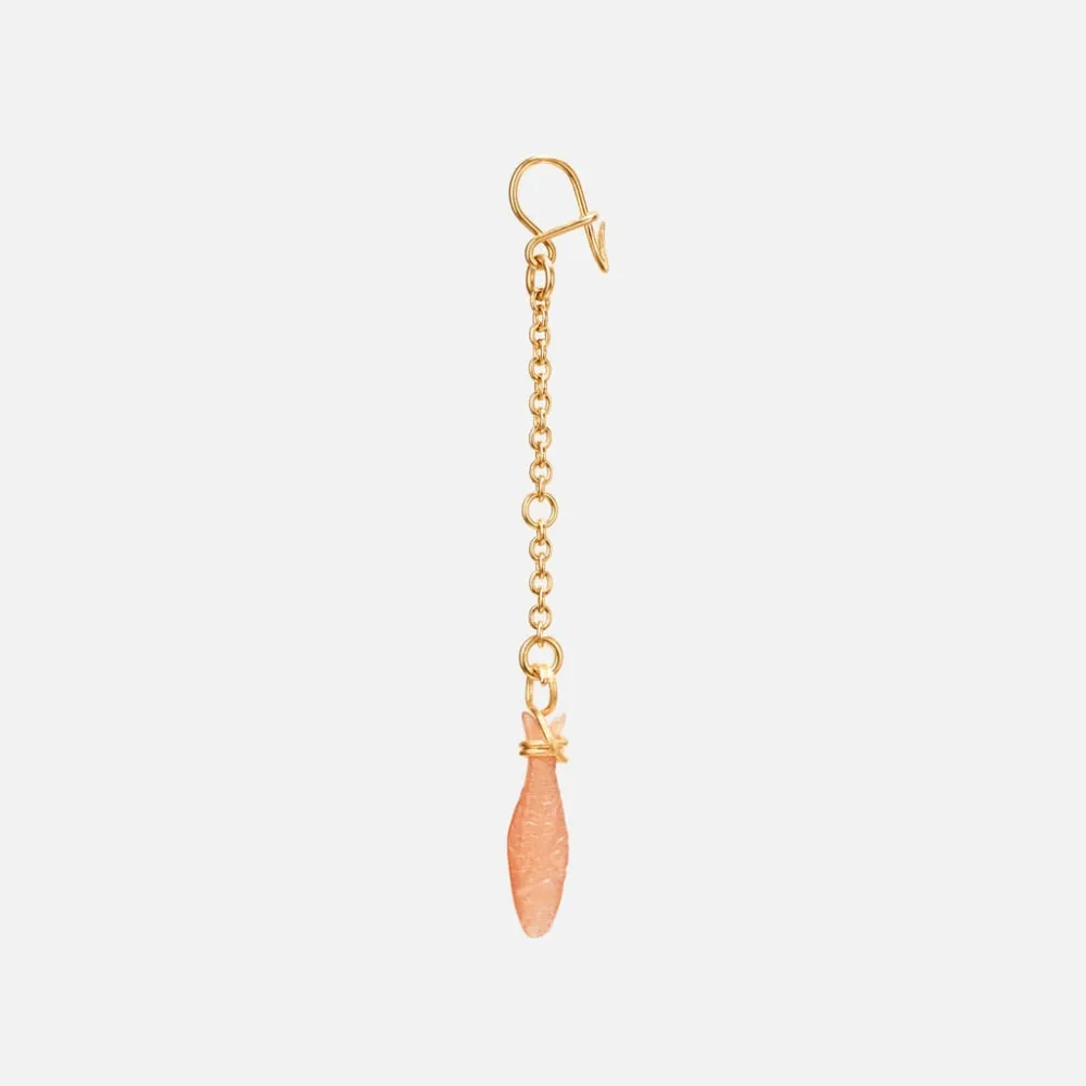 Ole Lynggaard Earring Pendants And Drops-Young Fish earring pendant