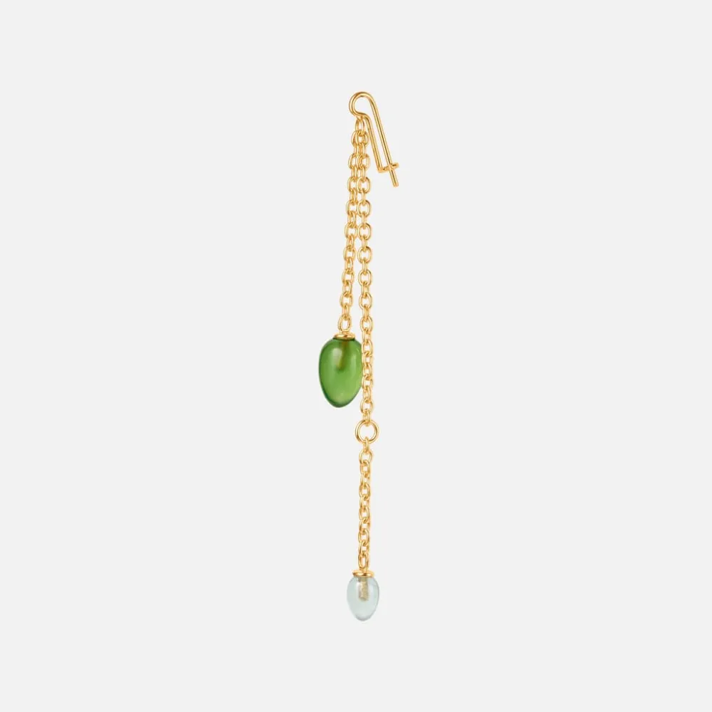 Ole Lynggaard Earring Pendants And Drops-Young Fish earring pendant