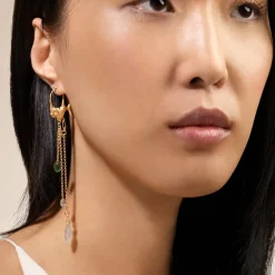 Ole Lynggaard Earring Pendants And Drops-Young Fish earring pendant