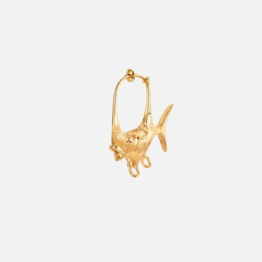 Ole Lynggaard Earring Singles-Young Fish Earring small