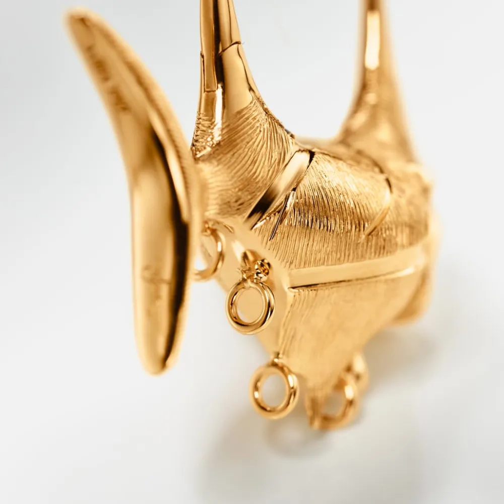 Ole Lynggaard Earring Pairs-Young Fish Earrings large