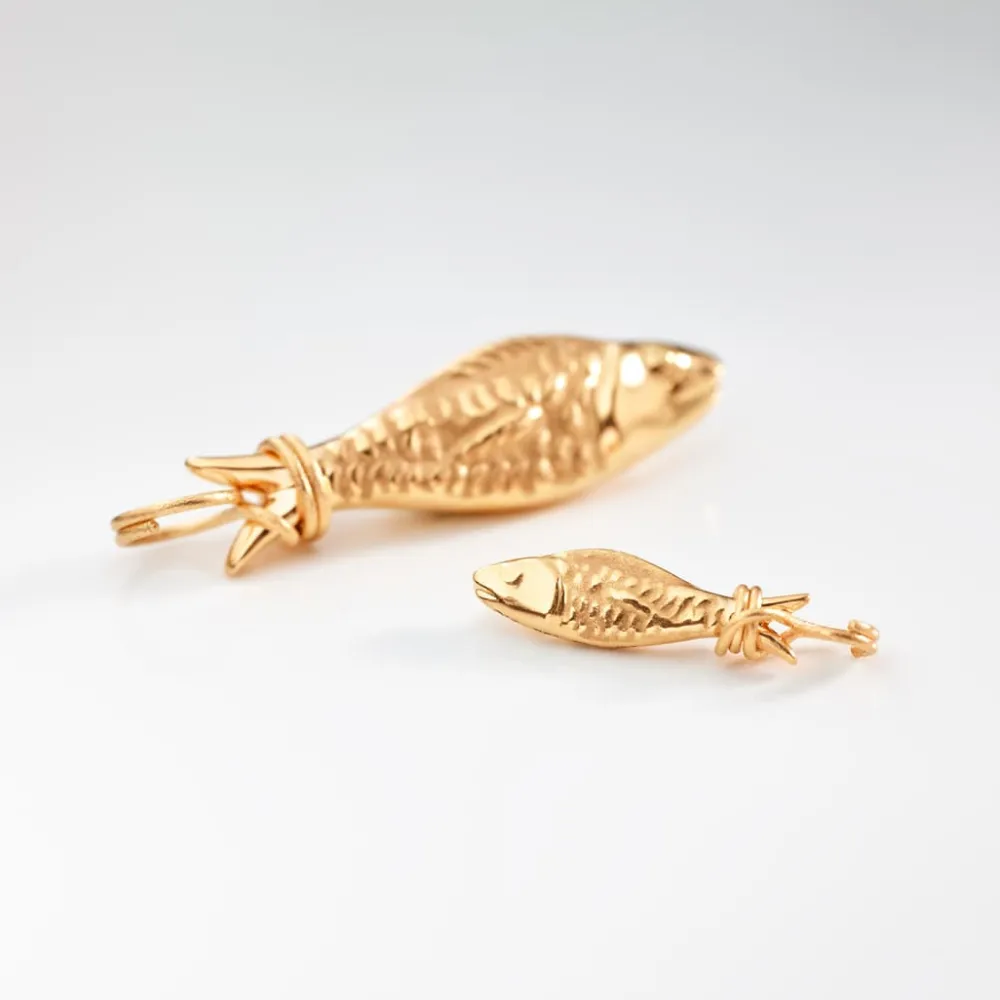 Ole Lynggaard Pendants-Young Fish pendant small